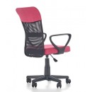 Кресло компьютерное HALMAR TIMMY розовый/черный